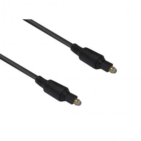 Cable optique male/male 3m+adaptateur jack male 3.5mm
