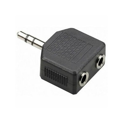 D2 - adaptateur 2 jack 3.5 femelle  jack 3.5 m?le