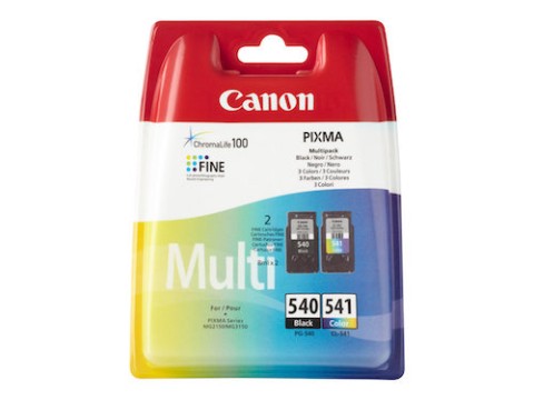 Pack encre canon pg-540/cl541 mg2150/2250/3150/3250/2450/mx375/