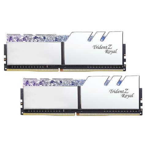 G.skill trident z royal 32 go (2 x 16 go) ddr4 3600 mhz cl16 - argent