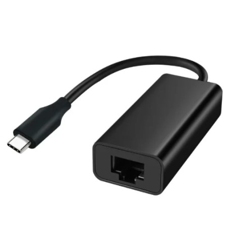 D2-adaptateur usb-c mâle /rj45 femelle 10m/100m/1000m cable 9cm