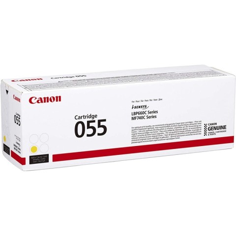 Toner canon 055 yellow