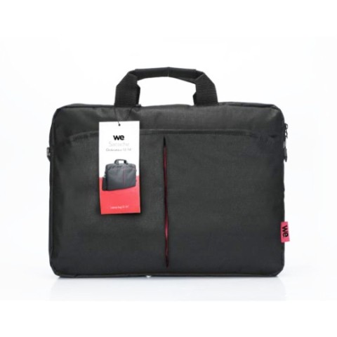 We - sacoche classic pour portable 12-14 * noir/rouge