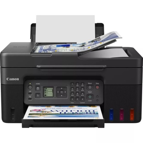 Imprim. canon g4470 4-en-1 4800dpi +adf rechargeable usb/wifi * gi-41