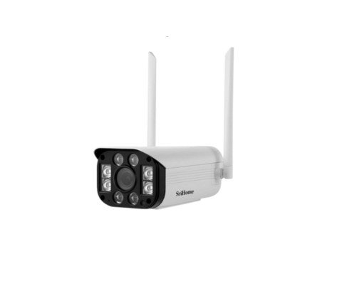 Srihome sh031e-3mp * caméra ip 3mp h.265 ext. bi-dir ir wifi/4g onvif