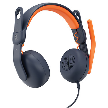 Logitech zone learn usb-c on-ear bleu