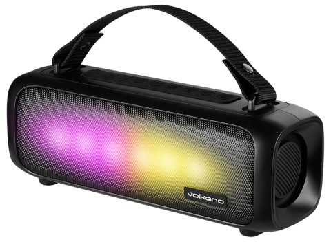 Volkano vk-3205-bk military series haut-parleurs bluetooth noir