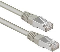 Cable reseau rj45 cat.6 * 5m gris [842500]