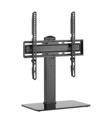 Volkano vk-4035-bk meuble de tv 55 pivotant universel acier verre t