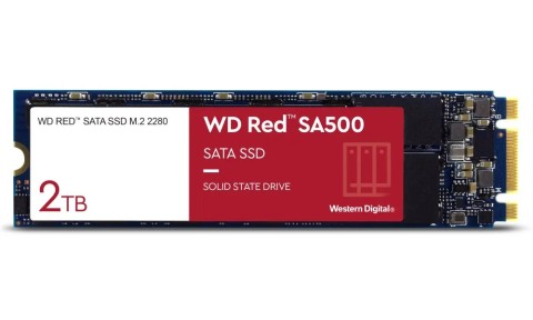 Hd ssd wd red nasware sa500 2to ssd m.2 sata (2280) * wds200t1r0b