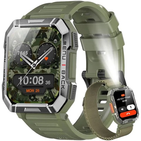 Blackview w60 montre connectee 2,01ip68* vert