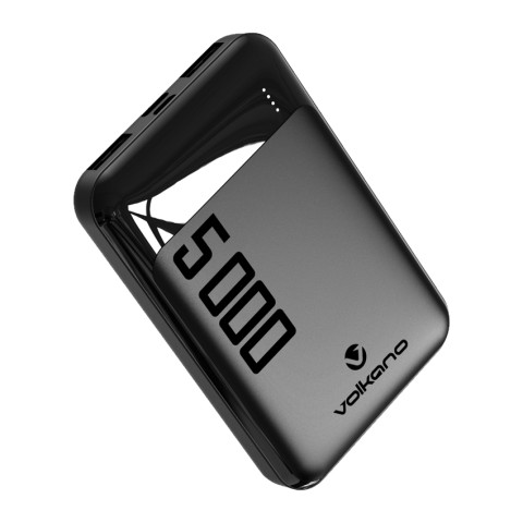 Volkano vk-9020-bk power bank punch series 5000mah