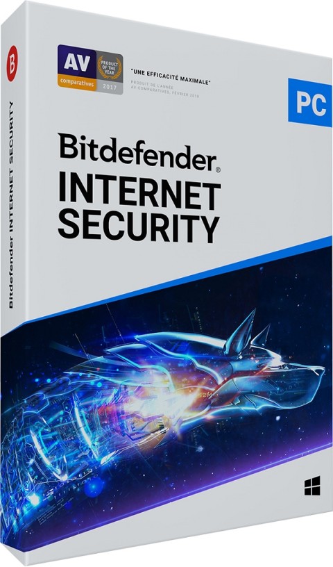 Bitdefender cr_is_1_12_fr internet security 1 an - 1 pc boite