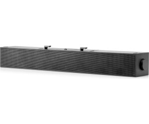 Barre de son hp s101 [5uu40aa] dual speaker pour moniteur usb * noir