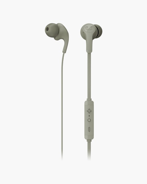 Fresh n rebel - flow - wired earbuds - dried green