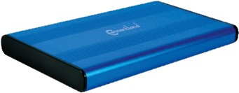 Connectland boîtier ext. usb3.0 pour hdd 2,5 sata bleu * 2519-bl