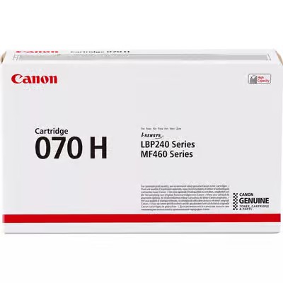 Toner canon 070h noir (high capacity) pour lbp240/mf460 series