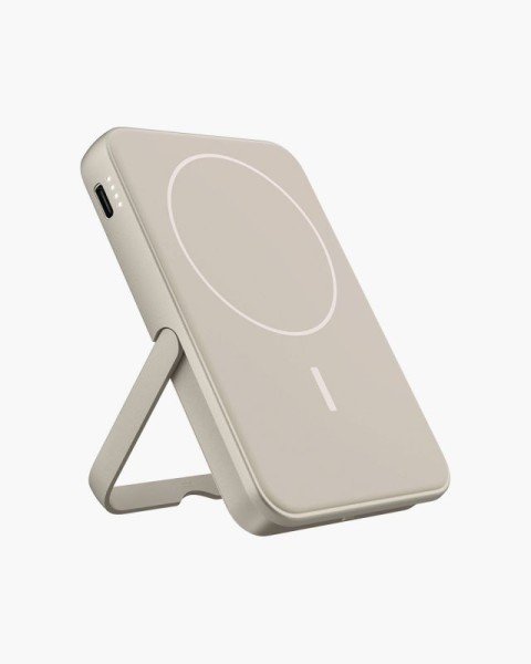 Fresh n rebel - magnet wireless powerbank 5000 mah - silky sand