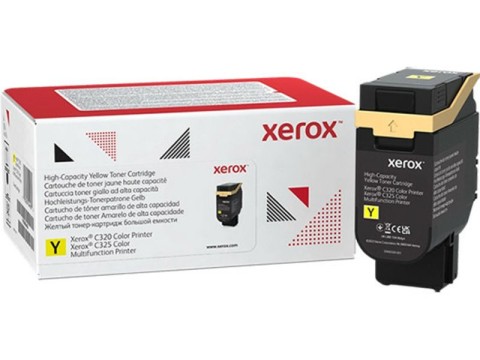 Toner xerox 006r04830 hc jaune pour c320/c325 (5500p)