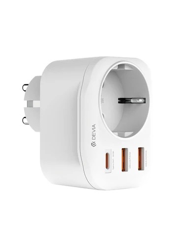 Devia smart series 2a+c pd 20w auto power socket (eu)
