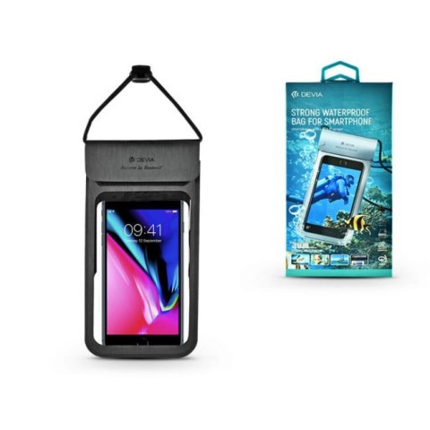 Devia strong waterproof bag for smartphone * silver