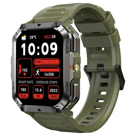 Blackview w70pro * montre connectee 1.45 ip68 900mah * green