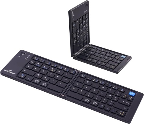 BLUESTORK BS KB MINI FOLD FR CLAVIER PLIABLE-BLUETOOTH-TOUCHE blue di