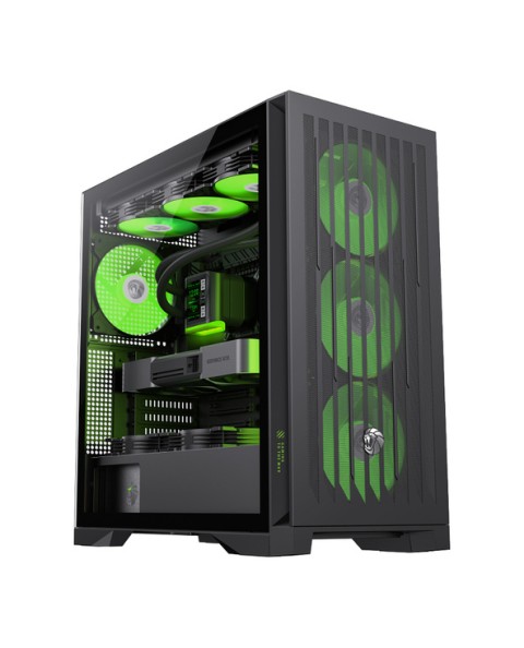 Boitier gamemax leader 2 mt/sans alim./m-atx * black
