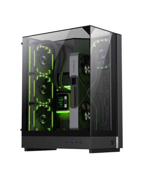 Boitier gamemax t20 gaming mt/sans alim./m-atx * black