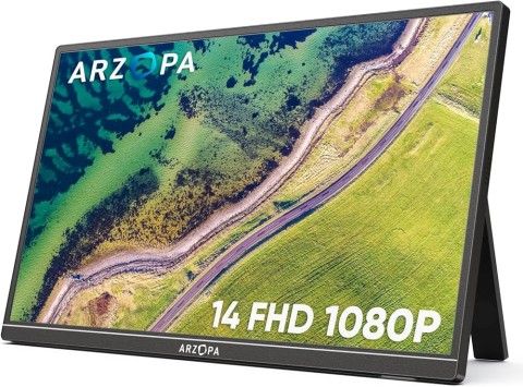 Ips 14 * arzopa a1s portable fhd hdmi/2usb-c - grey