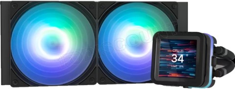 Watercooling aio zalman alpha2 ds a24 rgb - 240mm (noir) * 8019312000