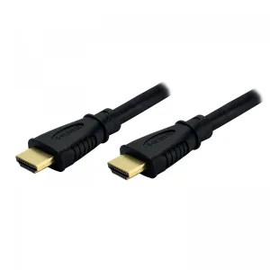 Câble hdmi 2.1v 1m 30awg od:6.5mm plaqué or (m/m)