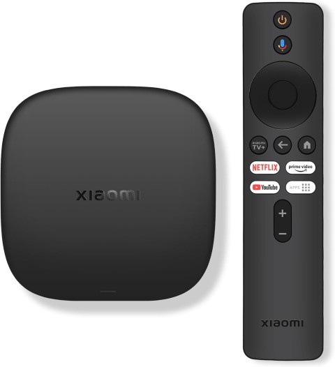 Xiaomi mi tv box s 3rd gen 4k ultra hd-google tv bth 5.2 noir