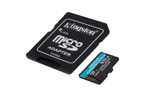 Microsd 512go kingston uhs-i canvas go!+ c10 u3 v30 * tcp 4.60€ incl.