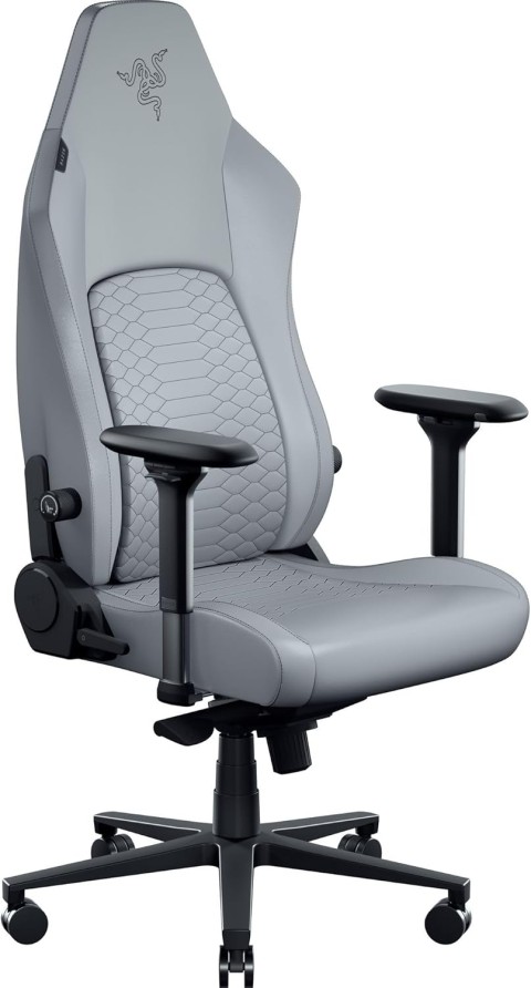 Razer iskur v2 newgen light gray - fauteuil gaming