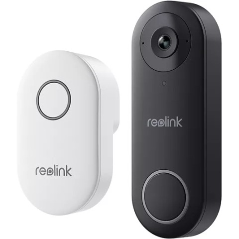 Reolink d340w caméra sonnette 2k ext. wifi ip65 * noir