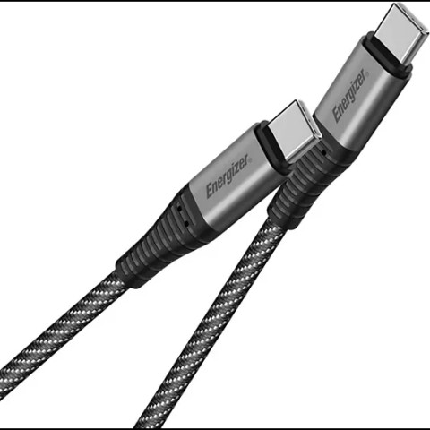 Energizer cable usbc/c metal 100w 2m nr