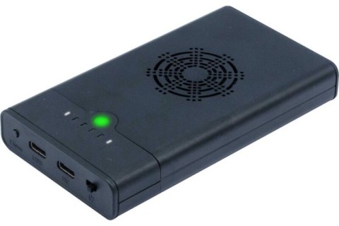 Boitier externe usb-c duplicateur autonome mobile 2ssd m.2 nvme/sata
