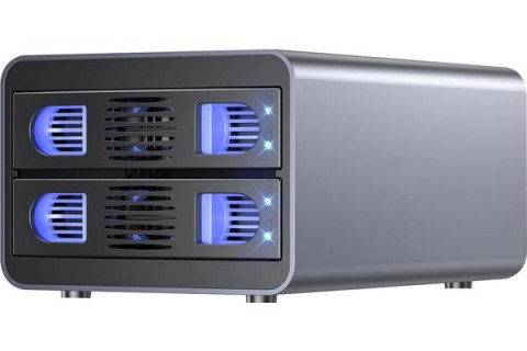 Boitier externe usb-c 10gbps raid 2 baies disque sata 3,5/2.5 hdd