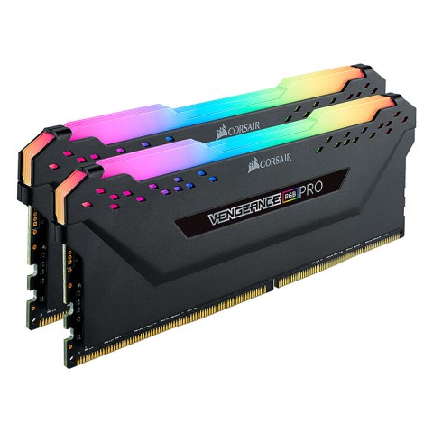 Corsair vengeance rgb pro series 16 go (2x 8 go) ddr4 3200 mhz cl18 noir