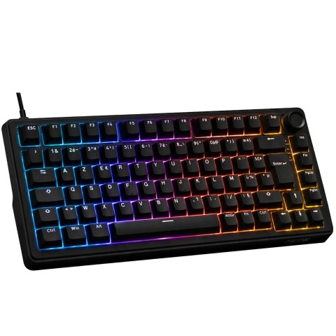 The g-lab keyz-elite3heb/fr clavier gaming magnetic rgb tkl wired bk