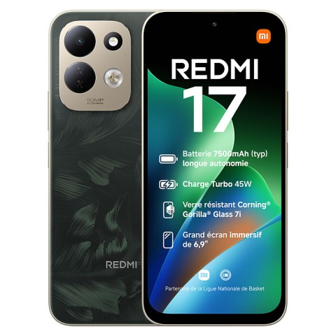 Xiaomi redmi 17 4g vert (4 go / 128 go)