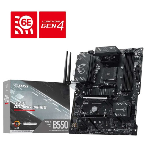 Msi b550 gaming wifi6e