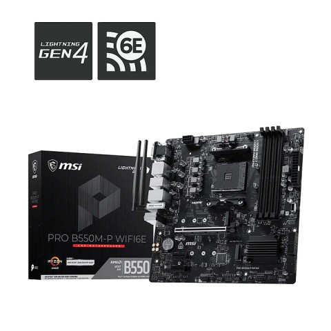 Msi pro b550m-p wifi6e