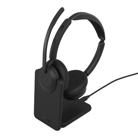 Jabra Evolve3 45 Link390A MS Stéréo + socle de charge