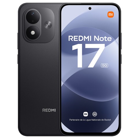 Xiaomi redmi note 17 5g noir (6 go / 128 go)