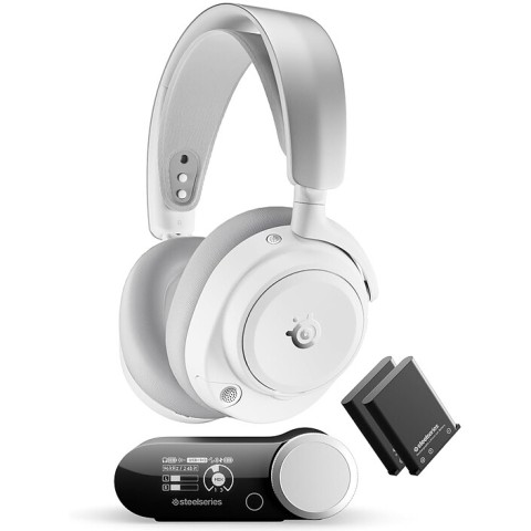Steelseries arctis nova pro omni (blanc)
