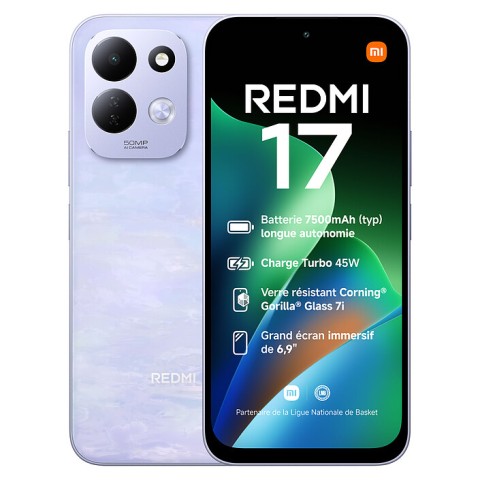 Xiaomi redmi 17 4g violet (4 go / 128 go)