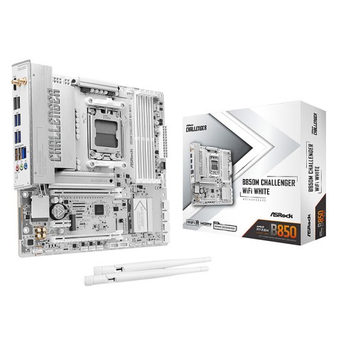 Asrock b850m challenger wifi white