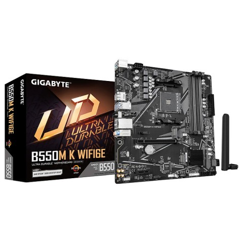 Gigabyte b550m k wifi6e